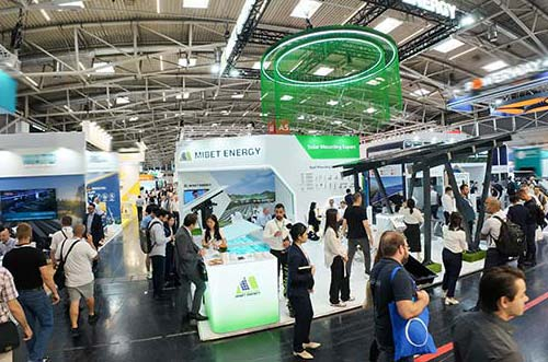 光能无限！650彩票携新兴光伏技术重磅亮相德国Intersolar Europe展会