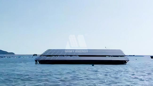 650彩票多点球状结构海上光伏平台实证应用